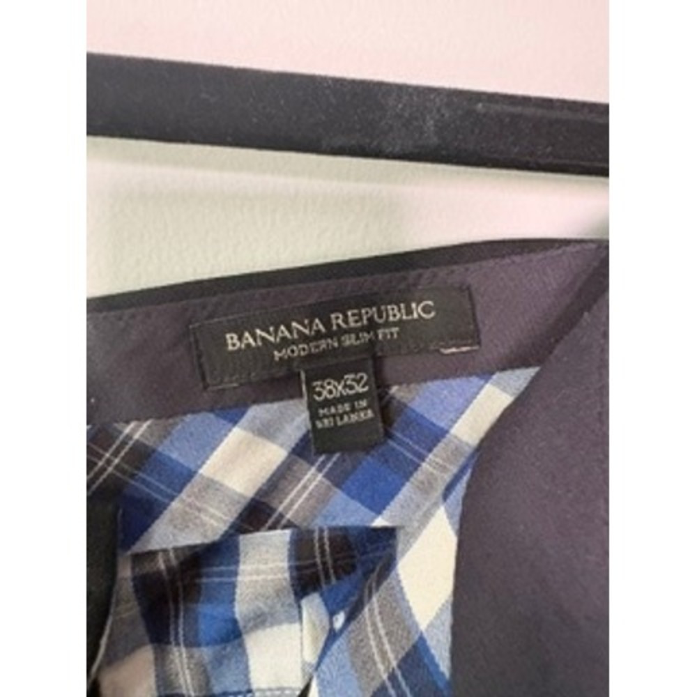 Banana Republic 100% Wool Dress Pants – 38x32 Classic Men's Business Slacks - Picture 3 of 7
